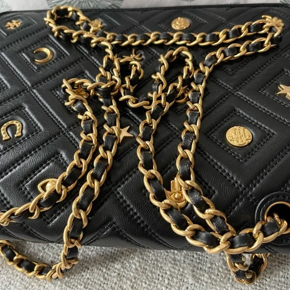 Tory Burch Fleming Charm Large Convertible Bag - Picture 9 of 10